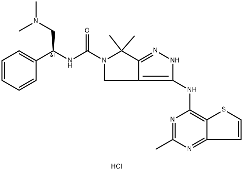 PF-03758309 (hydrochloride) Struktur