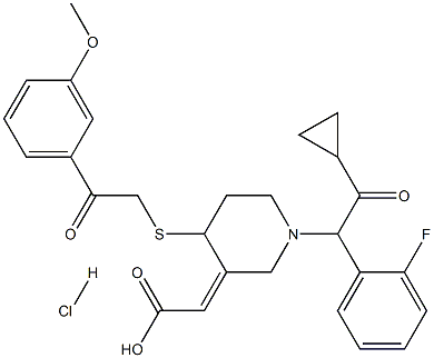 Prasugrel metabolite M3 Struktur