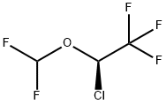 R-(-)-Isoflurane Struktur