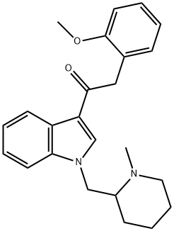 Cannabipiperidiethanone Struktur