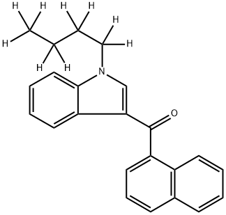 1-(Butyl-d9)-3-(1-naphthoyl)indole
JWH-073-d9 Struktur