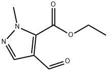 4-Formyl-2-Methyl-2H-Pyrazole-3-Carboxylic Acid Ethyl Ester(WX624137) Struktur