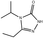 3H-1,2,4-Triazol-3-one,5-ethyl-2,4-dihydro-4-(1-methylethyl)-(9CI) Struktur