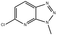 5-CHLORO-3-METHYL-3H-[1,2,3]TRIAZOLO[4,5-B]PYRIDINE(WXC07600) Struktur