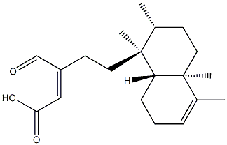 polyalthialdoic acid Struktur