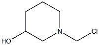 1-(chloromethyl)piperidin-3-ol Struktur