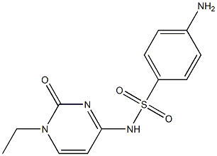 Sulfacytine Struktur