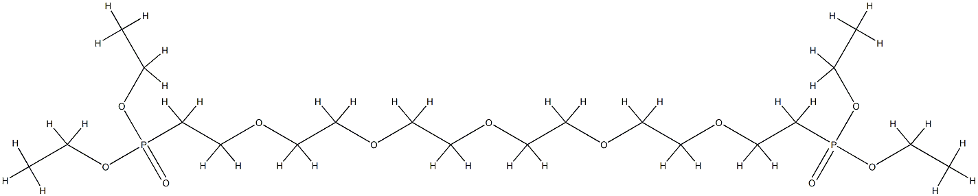 PEG5-bis-(ethyl phosphonate) Struktur