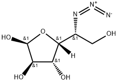 5-Azido-5-deoxy-α-D-glucofuranose Struktur