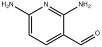 3-Pyridinecarboxaldehyde,2,6-diamino-(9CI) Struktur