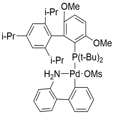 t-BuBrettPhos Palladacycle Gen. 3 Struktur