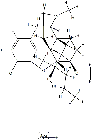 Dihydroetorphine hydrochloride Struktur