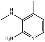 2,3-Pyridinediamine,N3,4-dimethyl-(9CI) Struktur