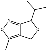 4H,6H-Furo[3,4-c]isoxazole,3-methyl-6-(1-methylethyl)-(9CI) Struktur