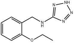 1H-Tetrazol-5-amine,N-[(2-ethoxyphenyl)methyl]-(9CI) Struktur