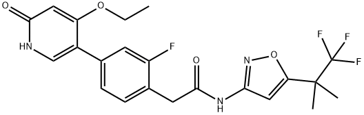 RET Kinase inhibitor 1 Struktur