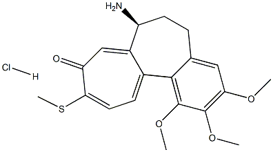 deacetylthiocolchicine hydrochloride Struktur