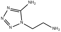 1H-Tetrazole-1-ethanamine,5-amino-(9CI) Struktur