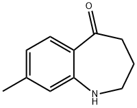 5H-1-Benzazepin-5-one,1,2,3,4-tetrahydro-8-methyl-(9CI) Struktur