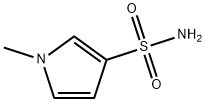 1H-Pyrrole-3-sulfonamide,1-methyl-(9CI) Struktur