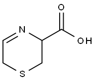 2H-1,4-Thiazine-3-carboxylicacid,3,6-dihydro-(9CI) Struktur