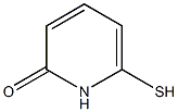 2(1H)-Pyridinone,6-mercapto-(9CI) Struktur