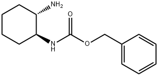 TRANS (1S,2S)-1N-CBZ-CYCLOHEXANE-1,2-DIAMINE Struktur