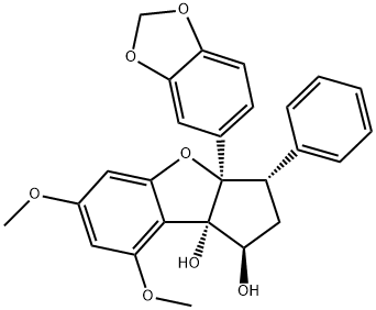 Rocaglamide AL Struktur