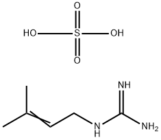 Galegine sulfate Struktur