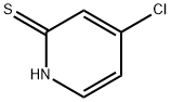 2(1H)-Pyridinethione,4-chloro-(9CI) Struktur