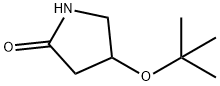 2-Pyrrolidinone,4-(1,1-dimethylethoxy)-(9CI) Struktur