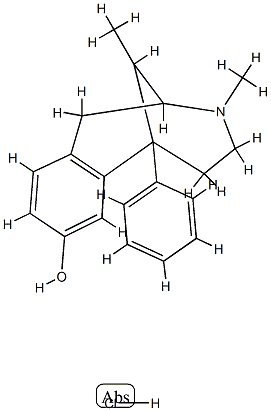 (-)-Phenylnormetazocine hydrochloride Struktur