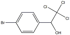 BenzeneMethanol, 4-broMo-.alpha.-(trichloroMethyl)- Struktur