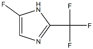 1H-Imidazole,4-fluoro-2-(trifluoromethyl)-(9CI) Struktur