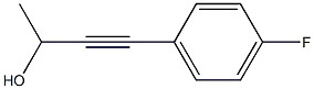 3-Butyn-2-ol,4-(4-fluorophenyl)-(9CI) Struktur