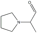 1-Pyrrolidineacetaldehyde,alpha-methyl-(9CI) Struktur