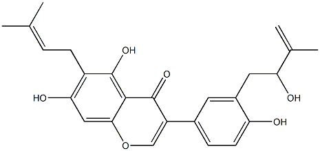 Derrisisoflavone B