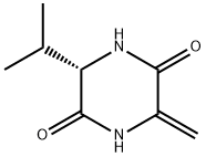 cyclo(delta-Ala-L-Val) Struktur