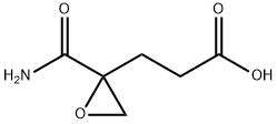 2-Oxiranepropionicacid,2-carbamoyl-(8CI) Structure