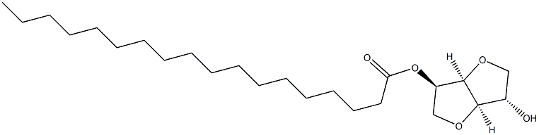 1,4:3,6-dianhydro-D-glucitol monostearate  Struktur