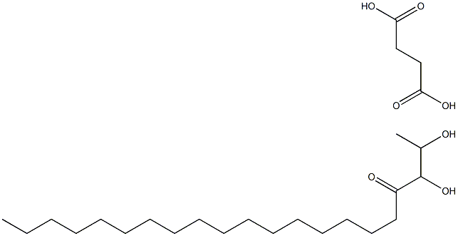 STEAROYLPROPYLENEGLYCOLHYDROGENSUCCINATE Struktur