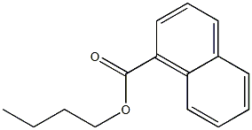 1-Naphthoic acid butyl ester Struktur