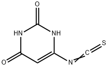 2,4(1H,3H)-Pyrimidinedione,6-isothiocyanato-(9CI) Struktur