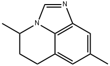 4H-Imidazo[4,5,1-ij]quinoline,5,6-dihydro-4,8-dimethyl-(8CI) Struktur