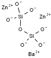 barium zinc orthosilicate(1:2:1) Struktur