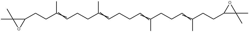 2,3,22,23-DIOXIDOSQUALENE (MIXTURE OF DIASTEREOMERS) Struktur