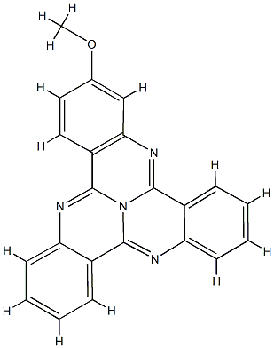 2-Methoxytricycloquinazoline Struktur