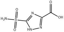 1H-1,2,4-Triazole-3-carboxylicacid,5-(aminosulfonyl)-(9CI) Struktur