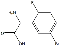 amino(5-bromo-2-fluorophenyl)acetic acid|amino(5-bromo-2-fluorophenyl)acetic acid