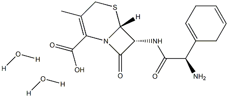 Cephradine hydrate Struktur